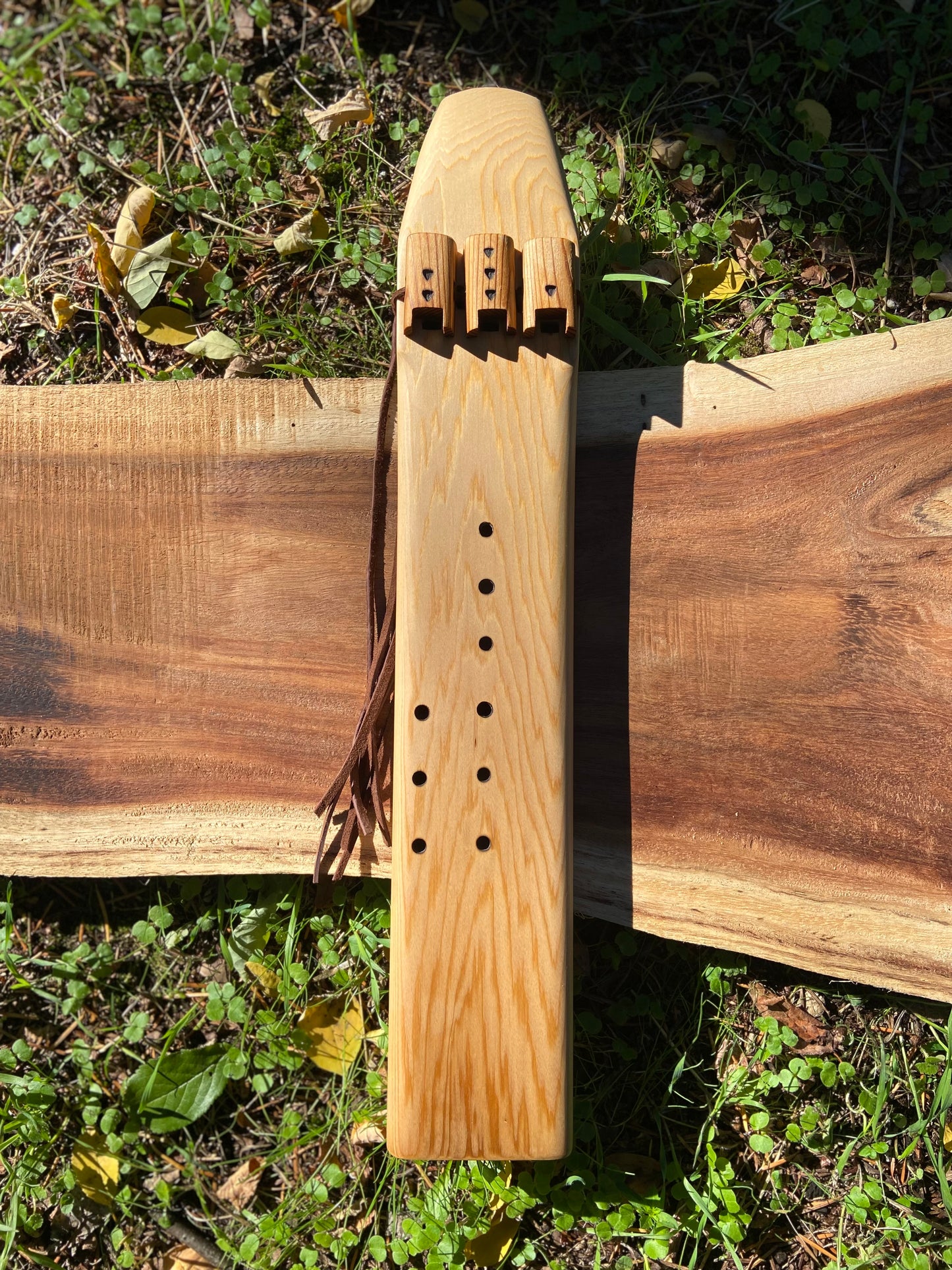 Triple Drone Flute Backpacker